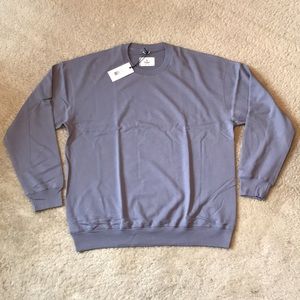 Reigning Champ Knit Lightweight Terry Relaxed Crewneck Sweatshirt Cascade XXL